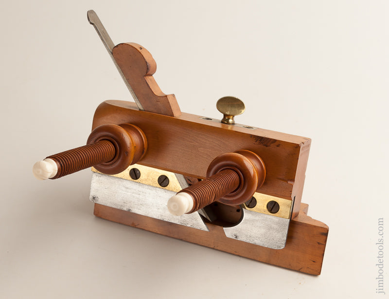 All Boxwood Plow Plane by D.R. BARTON ROCHESTER N.Y. circa 1832-74 EXTRA FINE! - 74209