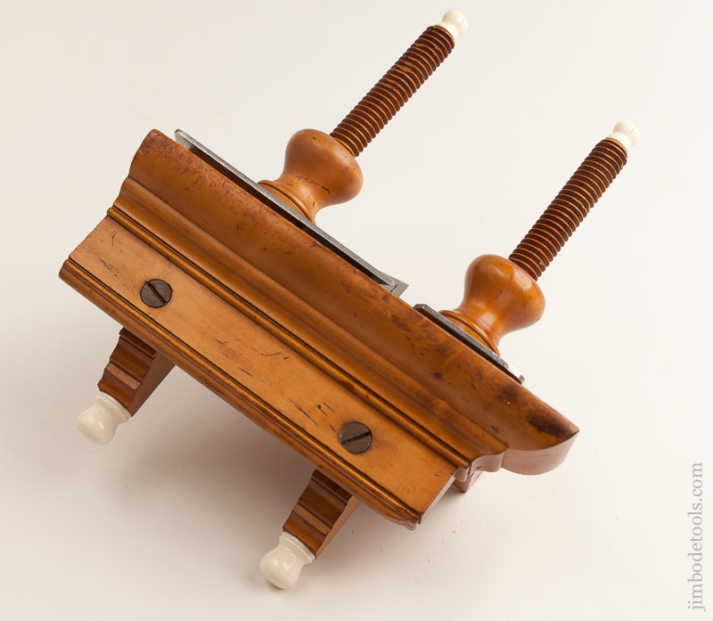 All Boxwood Plow Plane by D.R. BARTON ROCHESTER N.Y. circa 1832-74 EXTRA FINE! - 74209