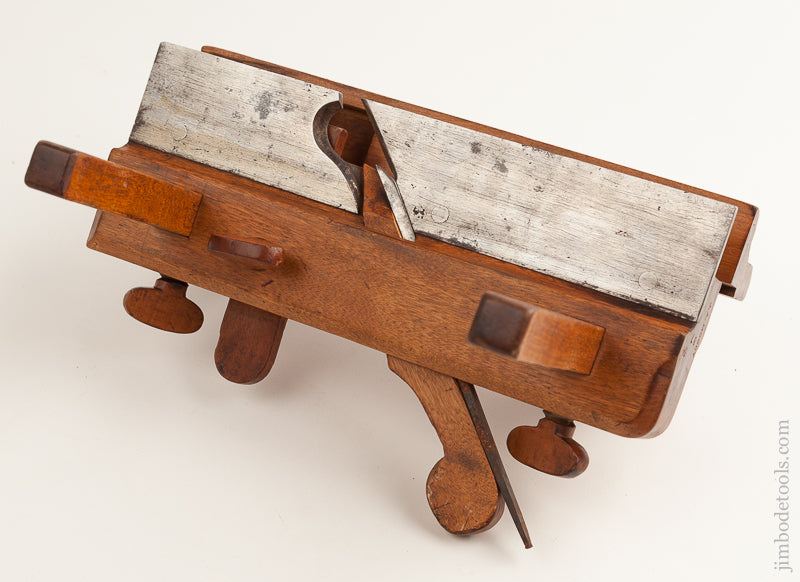 EXTRA FINE Yellow Birch Plow Plane by I:LINDENBERGER circa 1785-1817 - 74226U