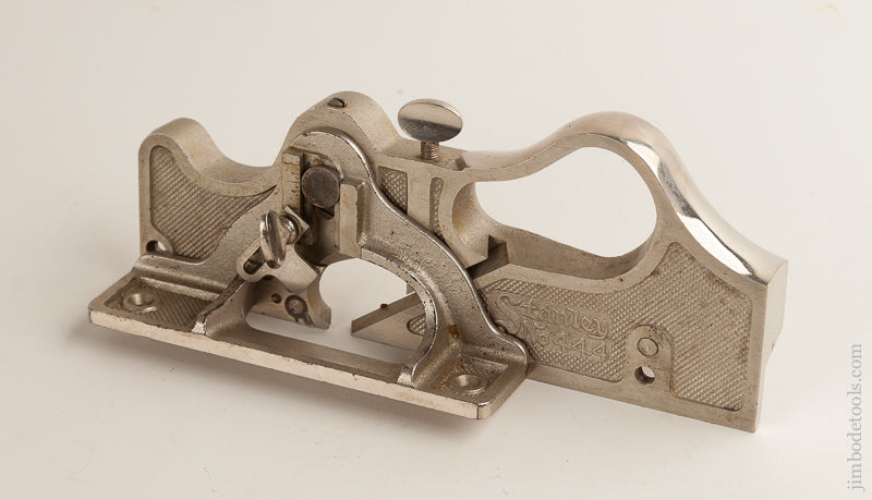 STANLEY No. 444 Dovetail Tongue & Groove Plane 100% COMPLETE & FINE in Original Box - 74229
