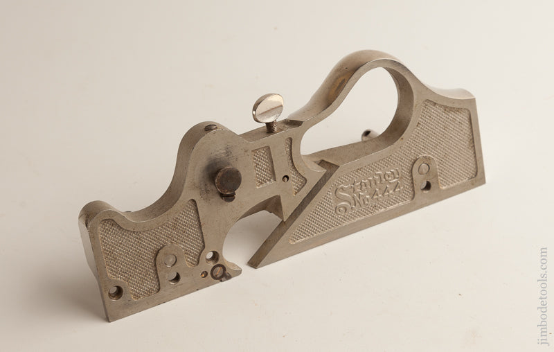 STANLEY No. 444 Dovetail Tongue & Groove Plane 100% COMPLETE & FINE in Original Box - 74229