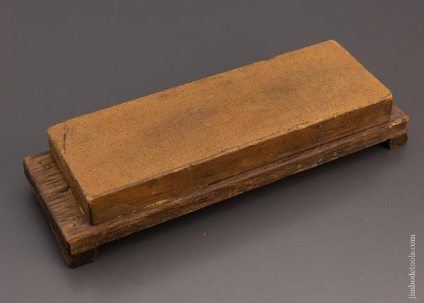 Large 8 1/4 x 2 3/4 inch Belgian Coticule Whetstone Natural 8000 Grit - 74358