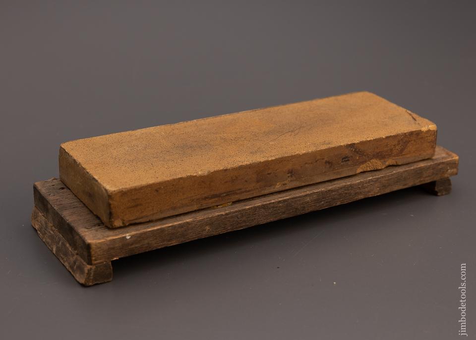 Large 8 1/4 x 2 3/4 inch Belgian Coticule Whetstone Natural 8000 Grit - 74358