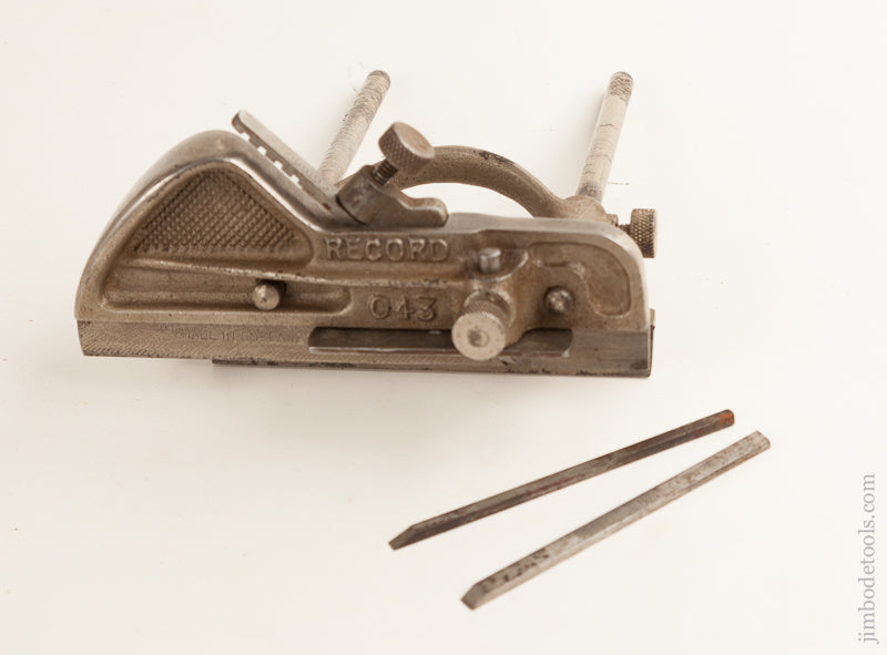 100% Complete RECORD No. 043 Plough Plane - 74407