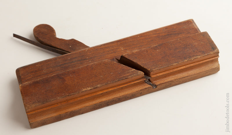 7/16 inch Side Bead Molding Plane by I. SLEEPER Newburyport, MA circa 1780-92 FINE - 74420R