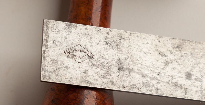 Five inch ST. JOHNSBURY TOOL CO. Rosewood and Steel Try Square - 74430R