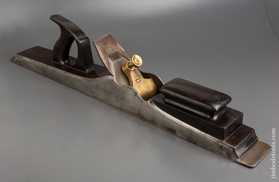 Magnificent! 26 1/2 inch NORRIS No. 1 Jointer Plane PRE-WAR Dovetailed Steel with Rosewood Infill - 74626U