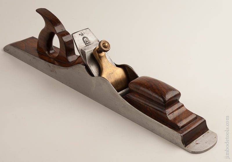 Rare & Fine! 24 1/2 inch SPIERS No. 2 Jointer Plane in Dovetailed Steel with Stunning Walnut Infill - 74627U