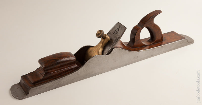 Rare & Fine! 24 1/2 inch SPIERS No. 2 Jointer Plane in Dovetailed Steel with Stunning Walnut Infill - 74627U