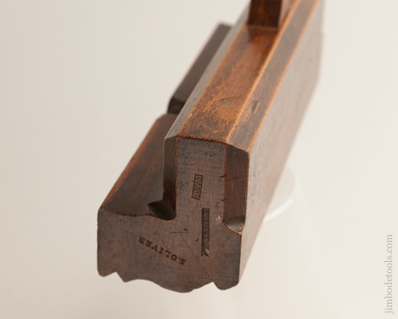 2 3/4 inch Wide Complex Moulding Plane by I. SYM London circa 1753-1803 GOOD+   74633 - 74633
