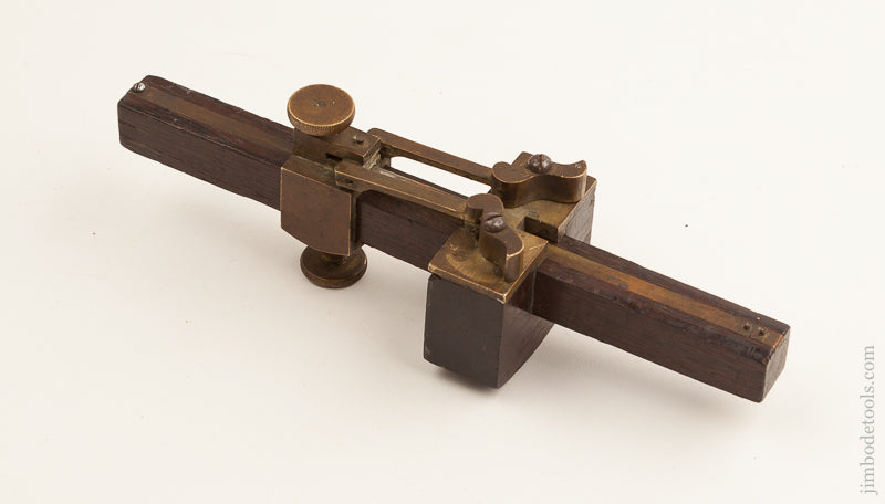 Rare & Fine! 8 1/2 inch BLAISDELL's June 23, 1868 Patent Mortise Gauge - 74637U