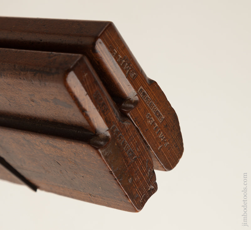 I. SYM Pair of No. 11 Hollow & Round Moulding Planes LONDON circa 1753-1803     74643 - 74643