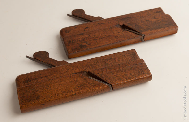 I. SYM Pair of No. 11 Hollow & Round Moulding Planes LONDON circa 1753-1803     74643 - 74643