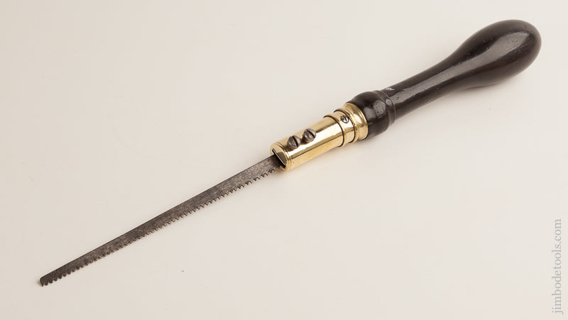 Ebony and Brass Pad Saw - 74675
