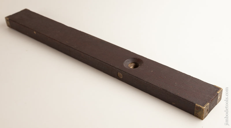Dense Mahogany 30 inch Level by H.M. POOL EASTON MASS. - 74703