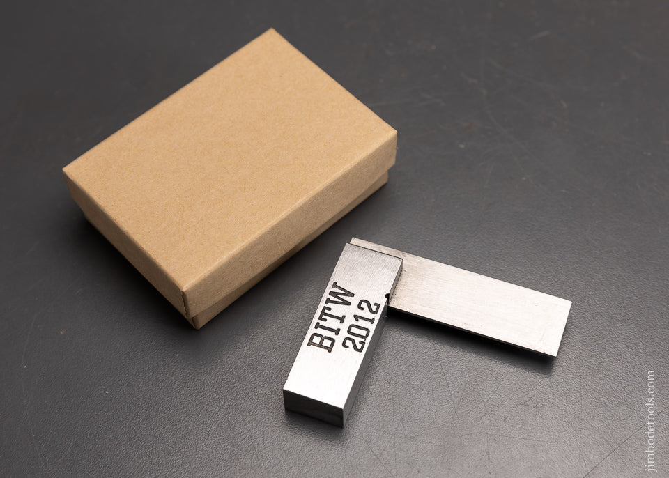 2012 PNTC Best in the West Favor Two inch Steel Square in Original Box -- 74720R