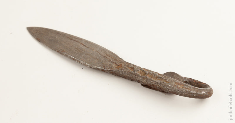 Stunning 6 5/8 inch Wrought Iron Letter Opener/Marking Knife -- 74752R