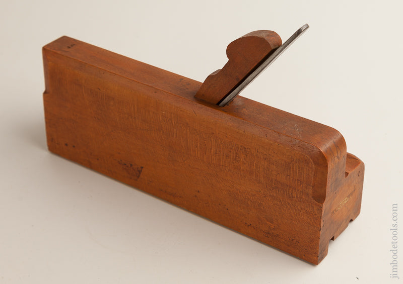 Unusual Field and Cockbead Moulding Plane by C. NURSE 182 & 184 WALWORTH ROAD LONDON, S.E. circa 1887-1908 DROP DEAD MINT - 74764R