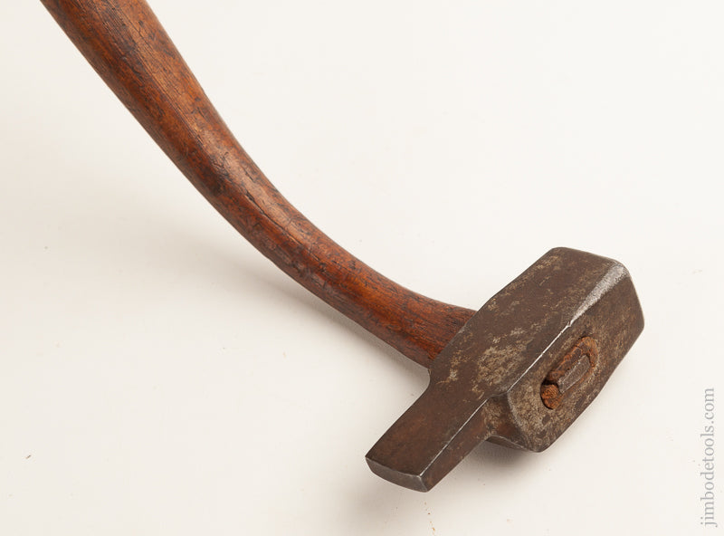 RARE Cooper's Hoop Driving Hammer with Bent Hammer Signed H.M. DECATUR ILL.    74923 - 74923