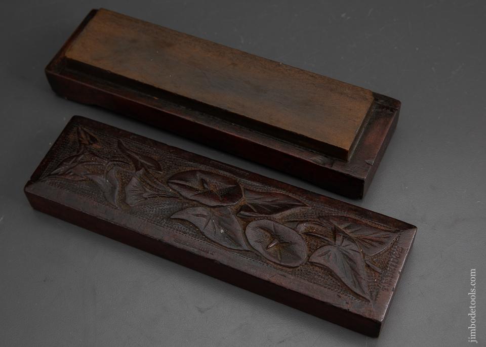 Exquisite Carved Honing Stone Box - EXCALIBUR 74