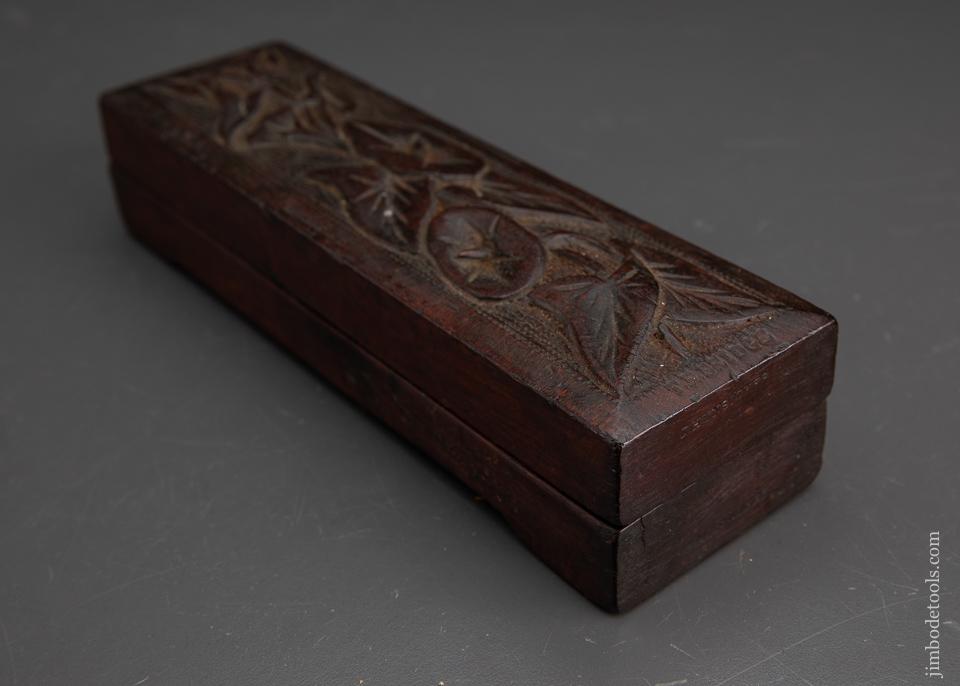 Exquisite Carved Honing Stone Box - EXCALIBUR 74