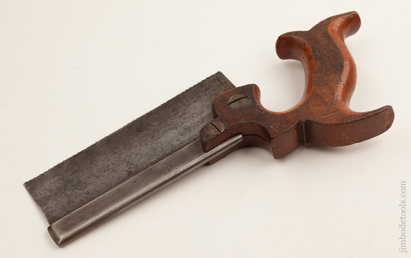 RARE Size! HARVEY PEACE Six inch Miniature 15 point Crosscut Back Saw    75074U - 75074U