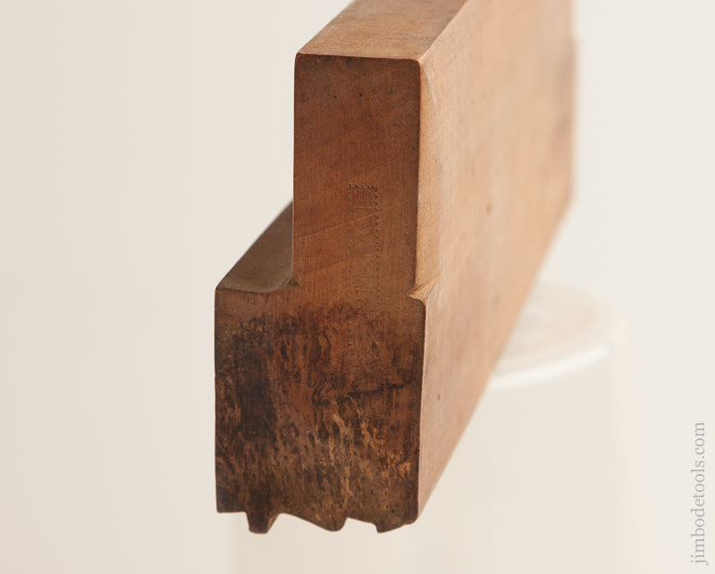 Crisp S.V. PIERCE 9 1/2 inch Applewood Unrated Complex Moulding Plane NEAR NEW   70580R - 75080R