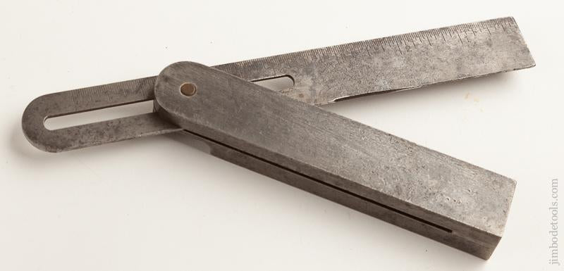 RARE All Iron HOWARD'S Patent Bevel 8 inch Size! - 75185U