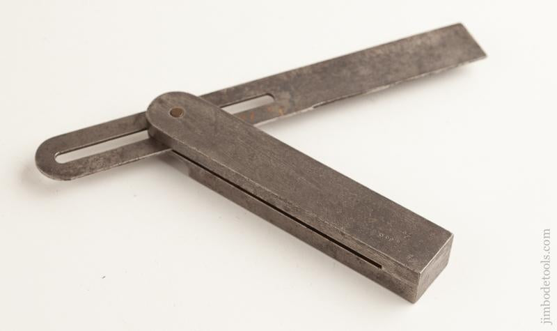 RARE All Iron HOWARD'S Patent Bevel 8 inch Size! - 75185U