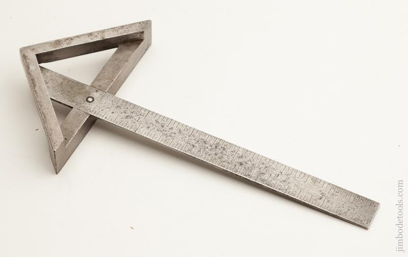 AMES July 6, 1852 Patent HOLLIDAY Six inch Size Try Square - 75250