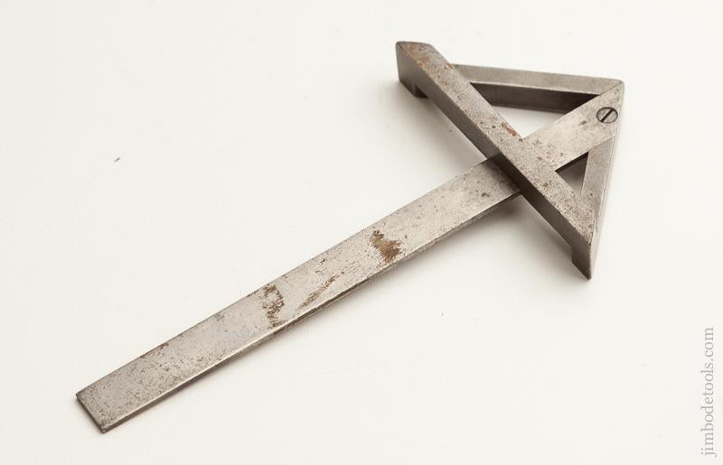 Darling AMES July 6, 1852 Patent BROWN & SHARPE Combination square RARE Four inch Size! - 75279