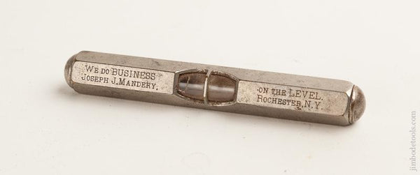 Extra Clean Four inch MANDERY Advertising Level - 75282U