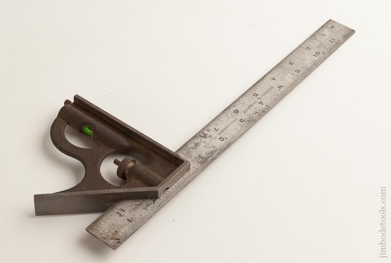 Combination Head on 12 inch BROWN & SHARPE Scale - 75305