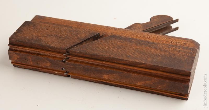 Rare! J. KELLOGG AMHERST MS Double Iron Left & Right Side Bead Plane  circa 1835-67 FINE - 75345