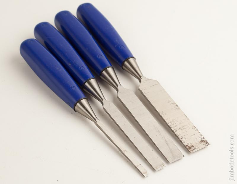 Set of Four IRWIN Chisels MINT - 75436