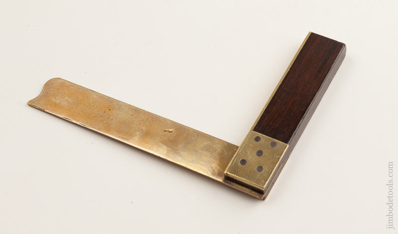Fine Rosewood and Brass Six inch Try Square     75468R - 75468R