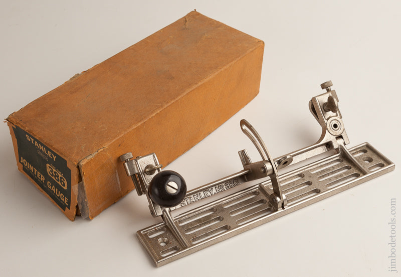 STANLEY No.386 Jointer Gauge MINT in Original Box - 75551