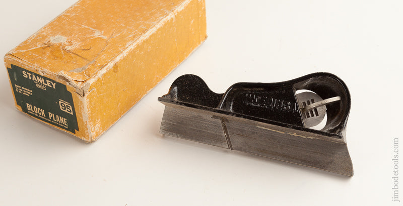 STANLEY No. 95 Edge Trimming Block Plane NEAR MINT in Original Box     75573 - 75573
