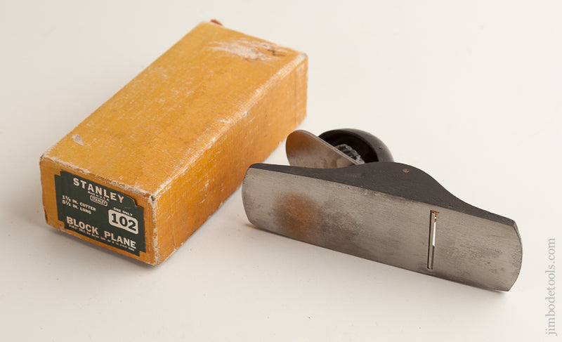 STANLEY No. 102 Block Plane in Original Box - 75577