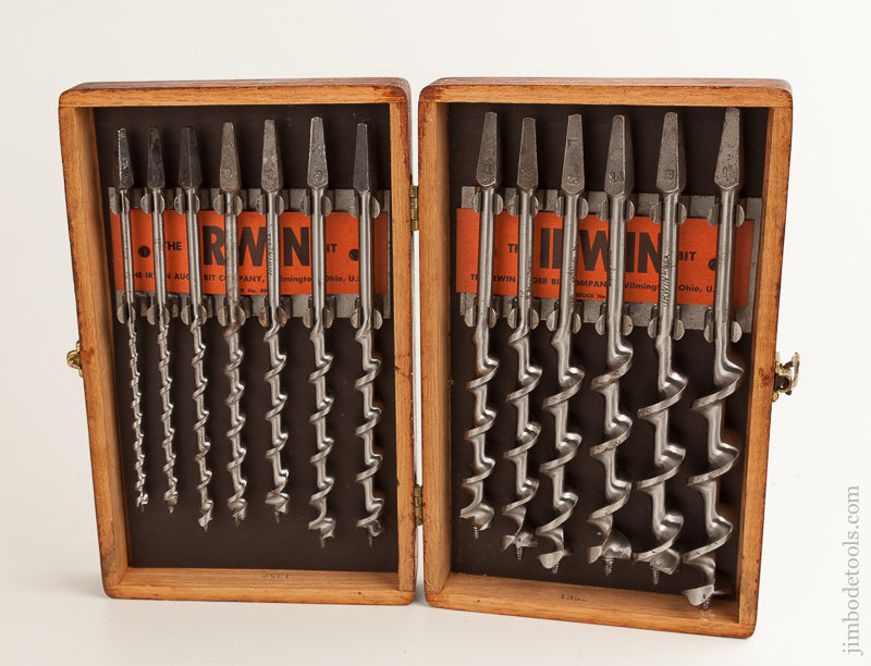 Complete Set of IRWIN Auger Bits in Original Box     75580 - 75580