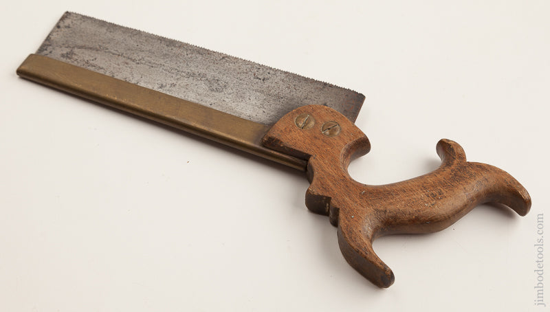 C. NURSE & CO LONDON 15 point 9 inch Rip Brass Back Saw     75582 - 75582