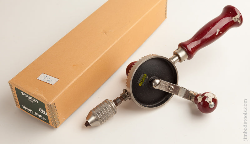 STANLEY No. 617 Hand Drill MINTY with Decal in Original Box     75613 - 75613