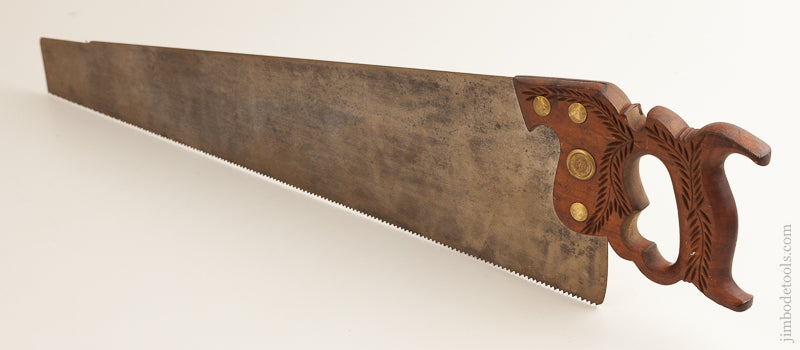 DISSTON No. 12 London Spring 7 point 26 inch Crosscut Hand Saw     75660 - 75660