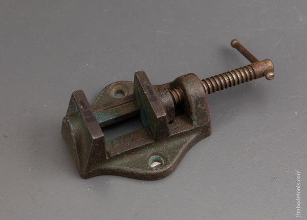 Rare! STEARNS Miniature Machinist's Vise with Original Paint - 75662