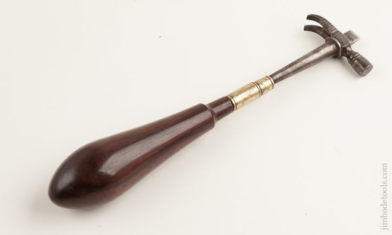 EARLY 18th Century 7 3/4 inch Rosewood Hammer With Screwdriver Tip     75705U - 75705U