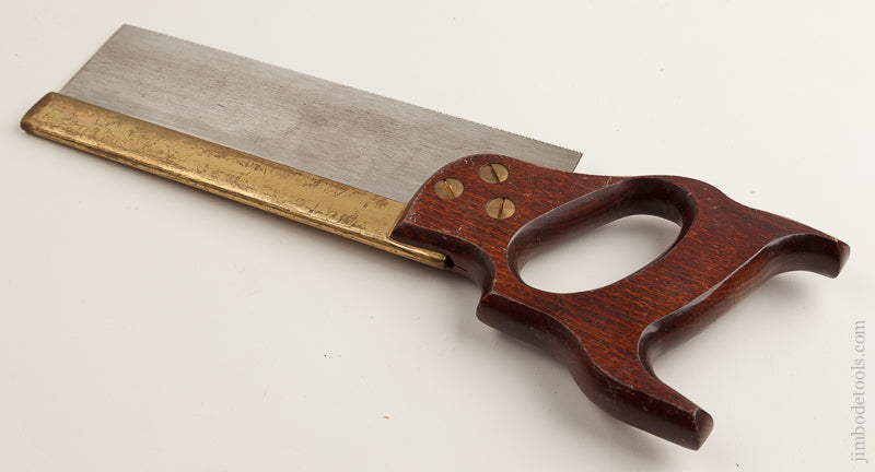 GARLICK 16 point 10 inch Rip Brass Back Dovetail Saw NEAR MINT     75726R - 75726R