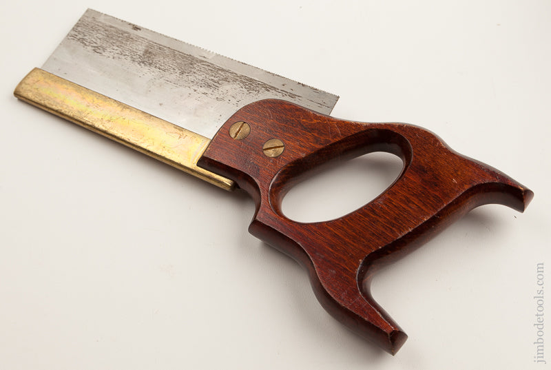 GARLICK 20 point 8 inch Rip Brass Back Dovetail Saw NEAR MINT     75727R - 75727R