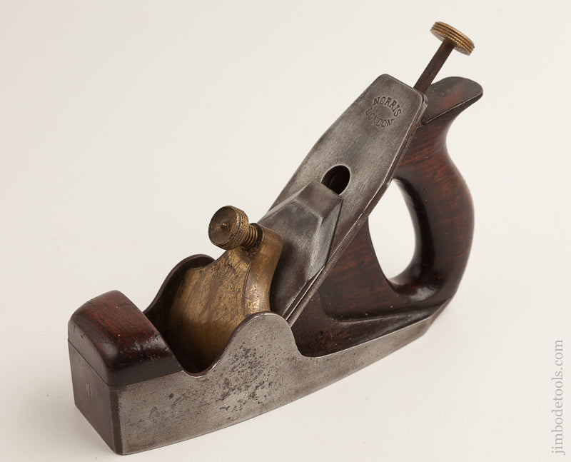 Early and Rare! Rosewood NORRIS A50 Smooth Plane with 1913 Patent Adjuster     75736R - 75736R