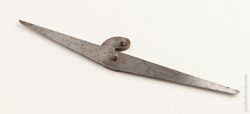 11 3/4 inch Double Ended Center Finding Square - 75747