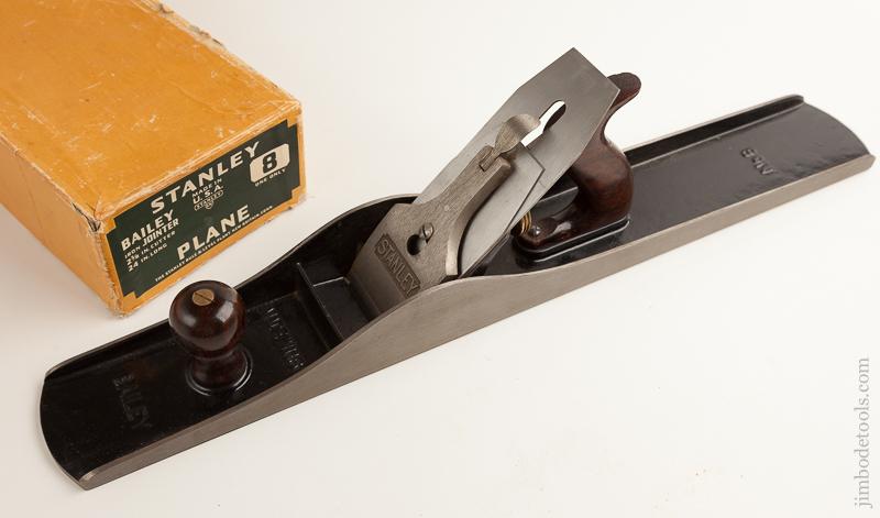 STANLEY No. 8 Jointer Plane Type 16 circa 1933-41 DEAD MINT in Original Box - 75765
